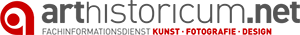 Illustrative Abbildung. Logo arthistoricum.