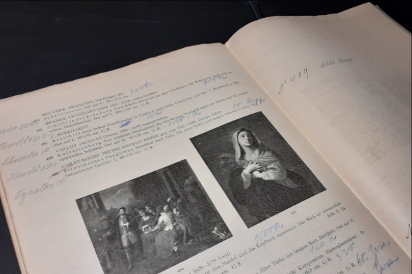Provenienzforschung: 187 annotierte Auktionskataloge der Kunsthandlung Hugo Helbing wurden dem ZI überlassen Provenienzforschung: 187 annotierte Auktionskataloge der Kunsthandlung Hugo Helbing wurden dem ZI überlassen