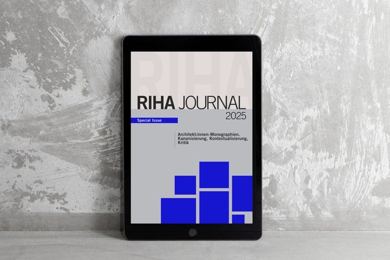 RIHA Journal – neuer Special Issue online