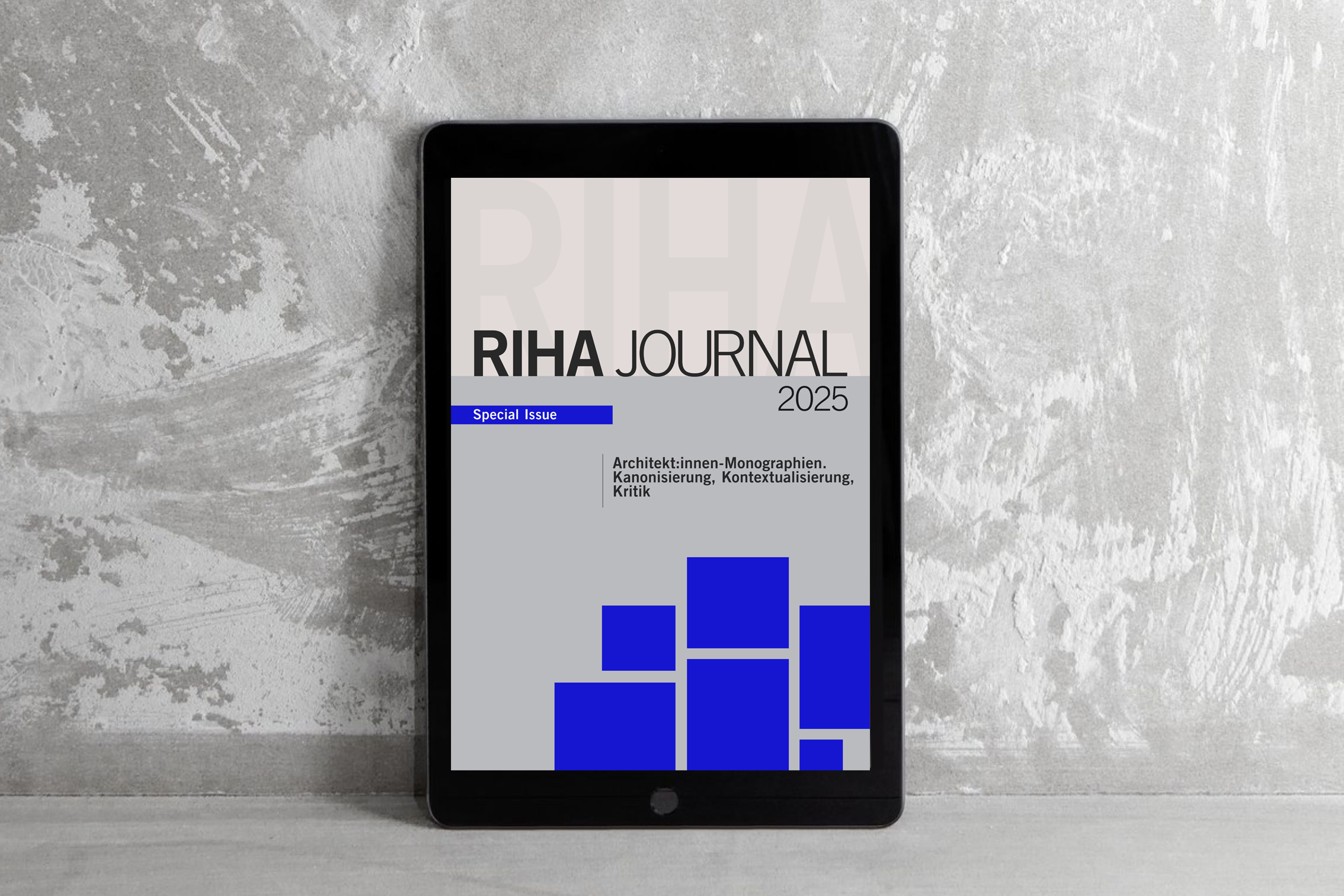 RIHA Journal – neuer Special Issue online