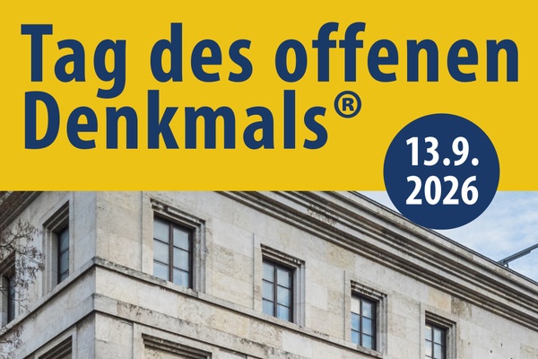 Tag des offenen Denkmals 2026 