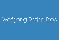 Wolfgang-Ratjen-Preis 2018 