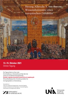 Online-Tagung // Herzog Albrecht V. von Bayern – Wissenshorizonte eines europäischen Dynasten