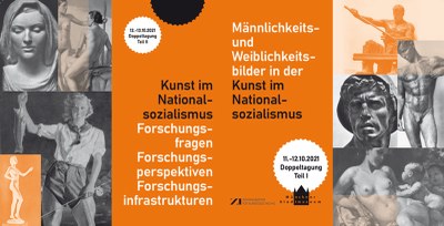 Veranstaltungsplakat für die Tagung Kunst im Nationalsozialismus.