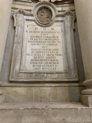 Monumentale Denkmalplatte