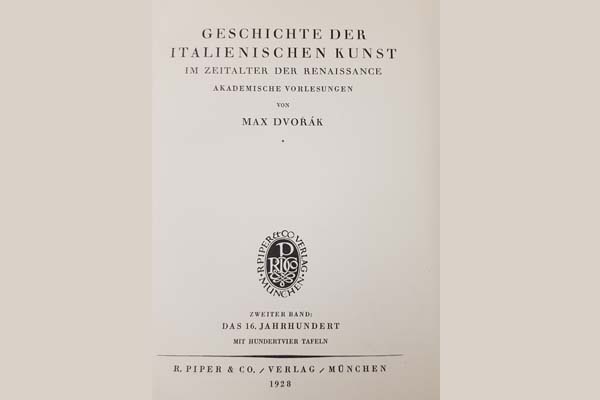 Online-Vortrag // Wojciech Bałus: Max Dvořák und das Geistige in der (christlichen) Architektur