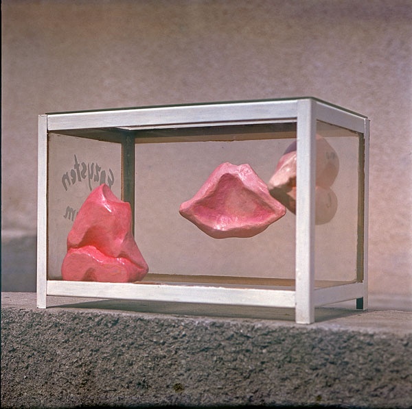 Maria Pinińska-Bereś, „Egzystencjarium – różowe narodziny”, 1989