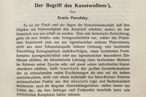 Vortrag // Wojciech Bałus, Krakau: Schraube und Eidos. Versuch eines „Close Reading“ des Begriffs „Kunstwollen“ bei Riegl und Panofsky