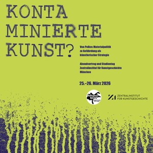 Vortrag // Julia Gelshorn: Einfluss, Übertragung, Ausdünstung: Modelle künstlerischer Wirksamkeit bei Sigmar Polke und seinen Zeitgenossen