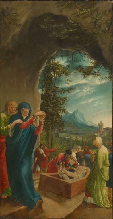 Albrecht Altdorfer, Grablegung Christi, 1518 | Kunsthistorisches Museum Wien, Inv.-Nr. GG 6427 Albrecht Altdorfer, Grablegung Christi, 1518 | Kunsthistorisches Museum Wien, Inv.-Nr. GG 6427