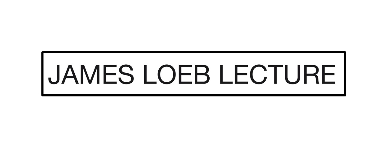 Loeb Lecture Schriftzug