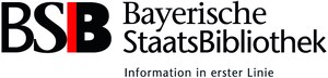 Logo Bayerische Staatsbibliothek