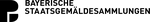 Das schwarze Logo der Bayerischen Staats Gemäldesammlung.