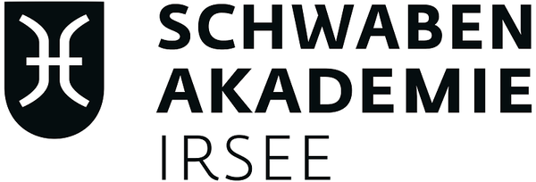 Logo Schwabenakademie Irsee_schwarze Schrift auf weißem Grund