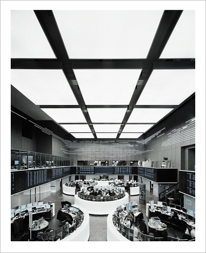 Ralf Kaspers: Frankfurter Börse, 2008, 246 x 200 cm