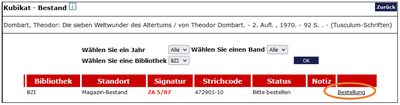 Exemplaranzeige