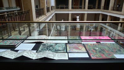 Installationsansicht 'Graphzines' 2