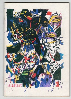Bruno Richard: S 2l’art. – 1991 (15 x 10 cm, photokopiert, Auflage 100 Ex.), vordere Umschlagseite