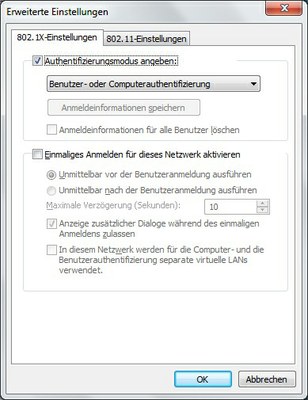 WLAN Windows 7 Abb. 5