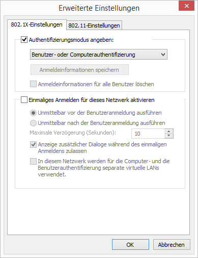 WLAN Windows 8.1 - Abb. 3