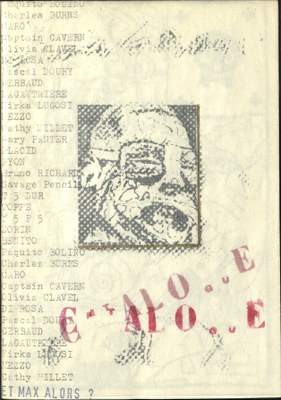 Illustrierter Katalog der Éditions APAAR, gestaltet von Louis Bothorel, 1988?
