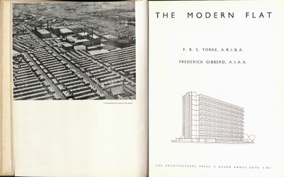 Titeldoppelseite, mit einer schwarz/weiß Fotografie von einer Industriestadt aus der Vogelperspeltive