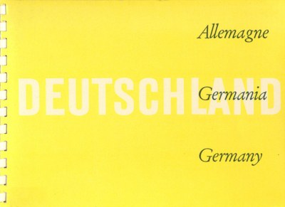 Gelbes Cover mit weißer und schwarzer Schrift
