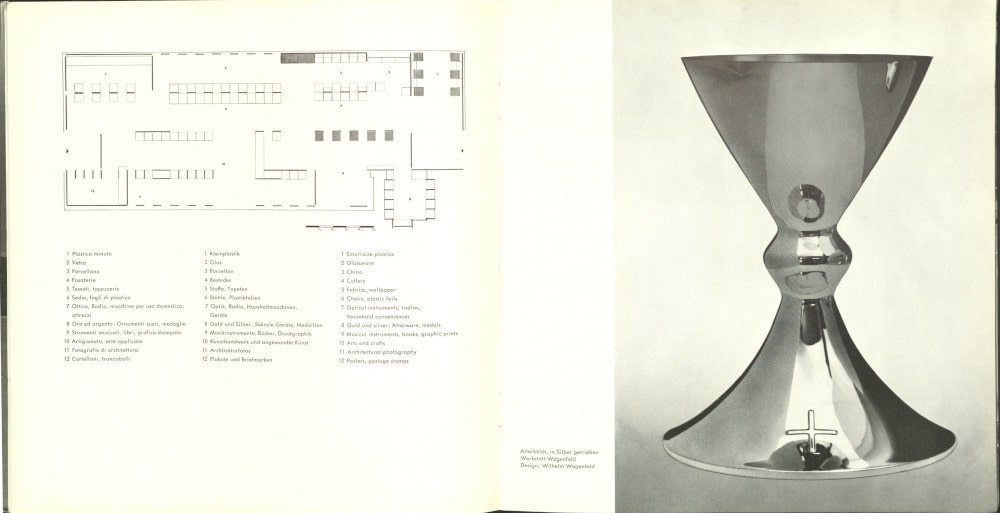 Undicesima Triennale di Milano 1957 / Elfte Triennale in Mailand 1957. Kat.Ausst. Milano 1957 7 a 3