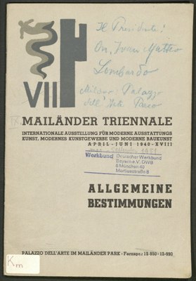 Cover mit schwarzem Titel und blauer handschriftlicher Annotation.