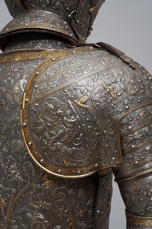 “Herkules-Harnisch“, Paris, um 1555-1560, Hofjagd- und Rüstkammer, A 1400, ©KHM-Museumsverband