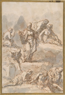 Sebastiano Ricci, Studi di figure. New York, Metropolitan Museum of Art Abbildungsnachweis: Creative Commons 