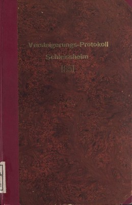 Versteigerungsverzeichnis München