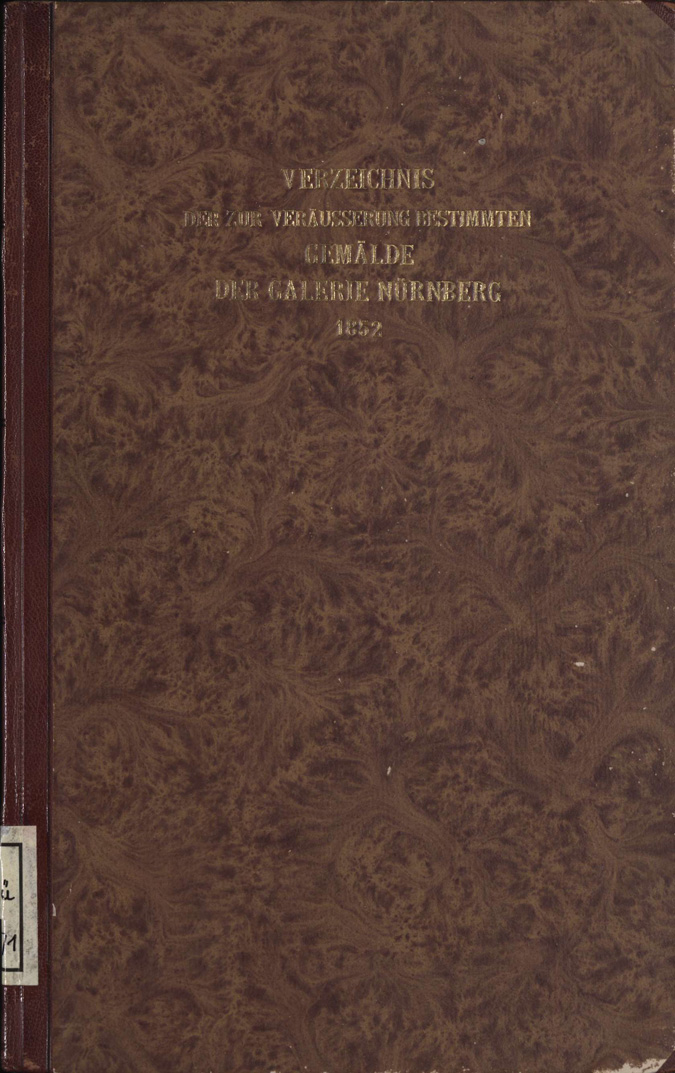 Versteigerungsverzeichnis Nürnberg