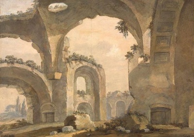 clerisseau - thermes d hadrien - tivoli 2
