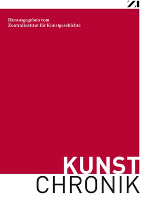 Cover Kunstchronik