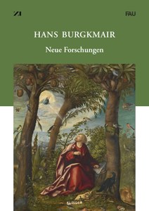 Buchcover in Grün und Weiß. In der Mitte findet sich ein Rechteckiges Gemälde mit christlichem Motiv.