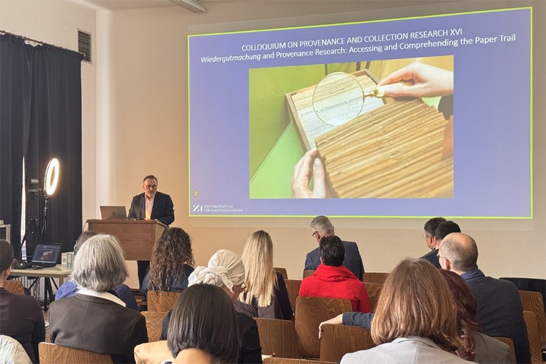 anton-biebl-beim-kolloquium-provenienz-und-sammlungsforschung-xvi-am-11-maerz-2026-im-zi-foto-susanne-spieler