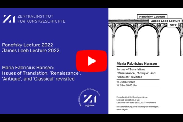 James Loeb Lecture / Panofsky Lecture 2022