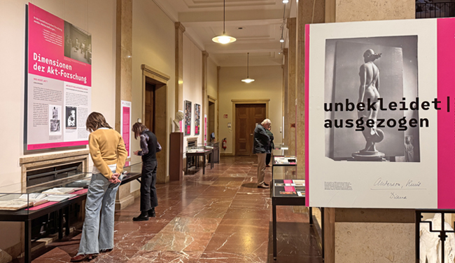Ausstellung // unbekleidet | ausgezogen: Der Akt in der kunsthistorischen Forschung