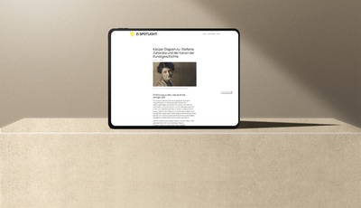 Neu auf ZI Spotlight // Kacper Stępień zu: Stefania Zahorska und der Kanon der Kunstgeschichte 