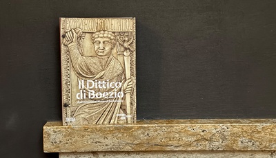 Erschienen in italienischer Sprache // Francesca Morandini, Maria Virginia Montorfani: l Dittico di Boezio ( Catharina Blänsdorf, Nicole Pulichene, Esther Wipfler:The Boethius Diptych. New Findings in Technical Art History, Iconography, and Paleography)