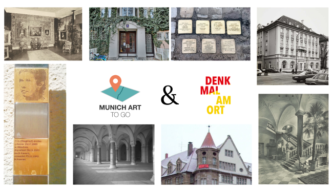 Neu auf MunichArtToGo: Tour zu Orten der Erinnerung