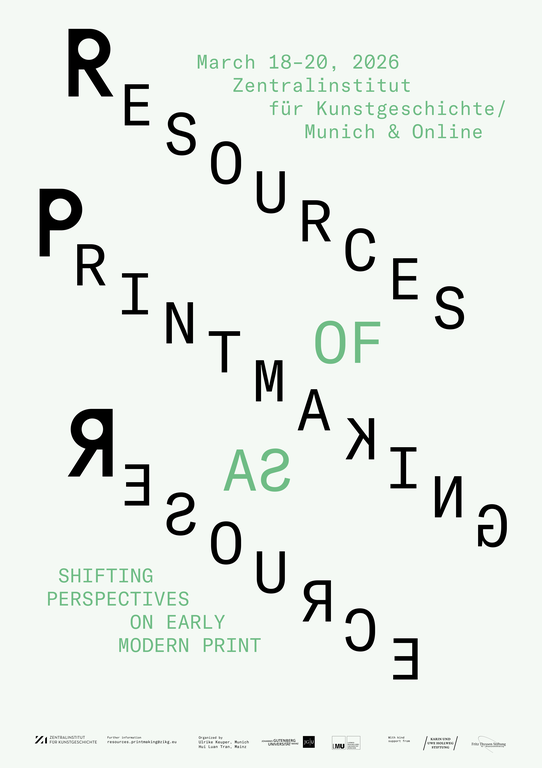 Resources of Printmaking – Printmaking as Resource