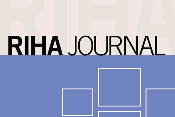 RIHA Journal. Journal of the International Association of Research Institutes in the History of Art